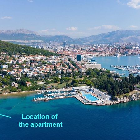 ספליט Beachfront Apartment Drazen, With Garden And Parking מראה חיצוני תמונה