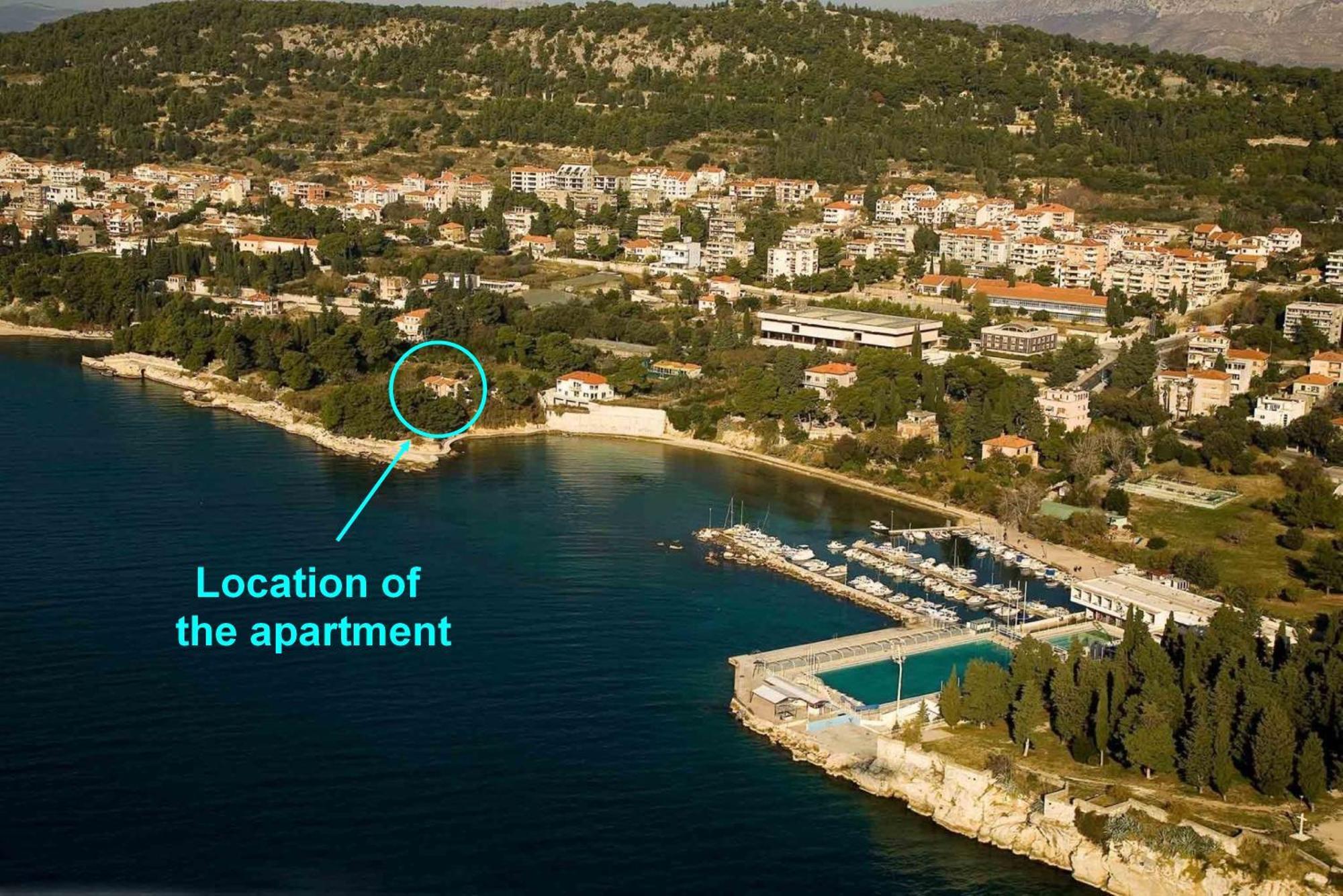 ספליט Beachfront Apartment Drazen, With Garden And Parking מראה חיצוני תמונה