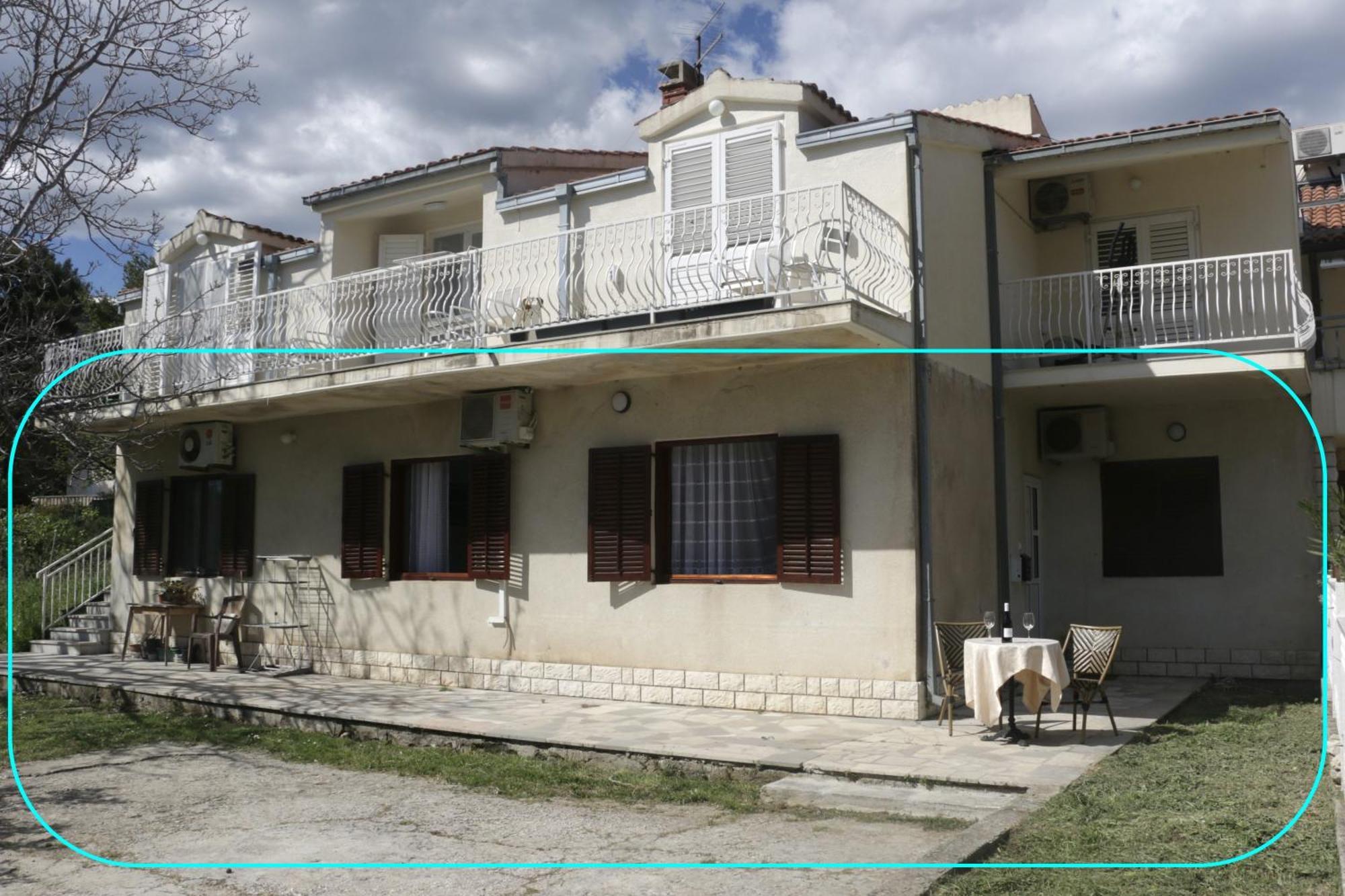 ספליט Beachfront Apartment Drazen, With Garden And Parking מראה חיצוני תמונה